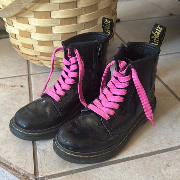Dr. Martens Other - Doc Martens zip up patent boots